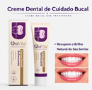 Kit 2 Unidades Oravita Cuidado Bucal Natural, Hálito Fresco, Ajuda a Proteger os Dentes e Oferece um Cuidado Suave - Sabor Menta e Uva + Brinde Raspador de Língua e Case