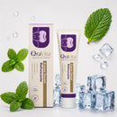Kit 2 Unidades Oravita Cuidado Bucal Natural, Hálito Fresco, Ajuda a Proteger os Dentes e Oferece um Cuidado Suave - Sabor Menta e Uva + Brinde Raspador de Língua e Case